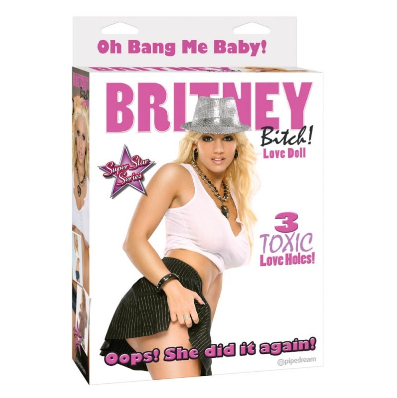 Φουσκωτή Κούκλα Pipedream Britney Bitch!