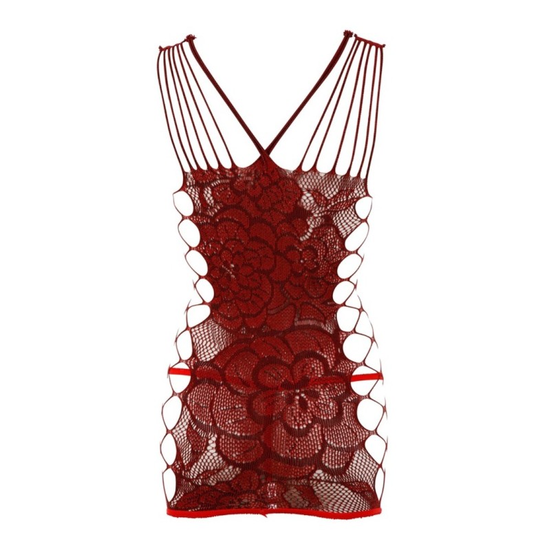 Net Dress Mandy Mystery Line Red 