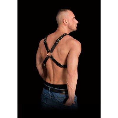 Chest Harness Adonis Ouch! High Halter Black Chest Harness Adonis Ouch! High Halter Black