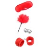 Starters Bondage Set Intoyou 4 Pieces Red Intoyou Bdsm Line Starters Bondage Set Intoyou 4 Pieces Red BDSM Kits