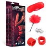 Starters Bondage Set Intoyou 4 Pieces Red Intoyou Bdsm Line Starters Bondage Set Intoyou 4 Pieces Red BDSM Kits