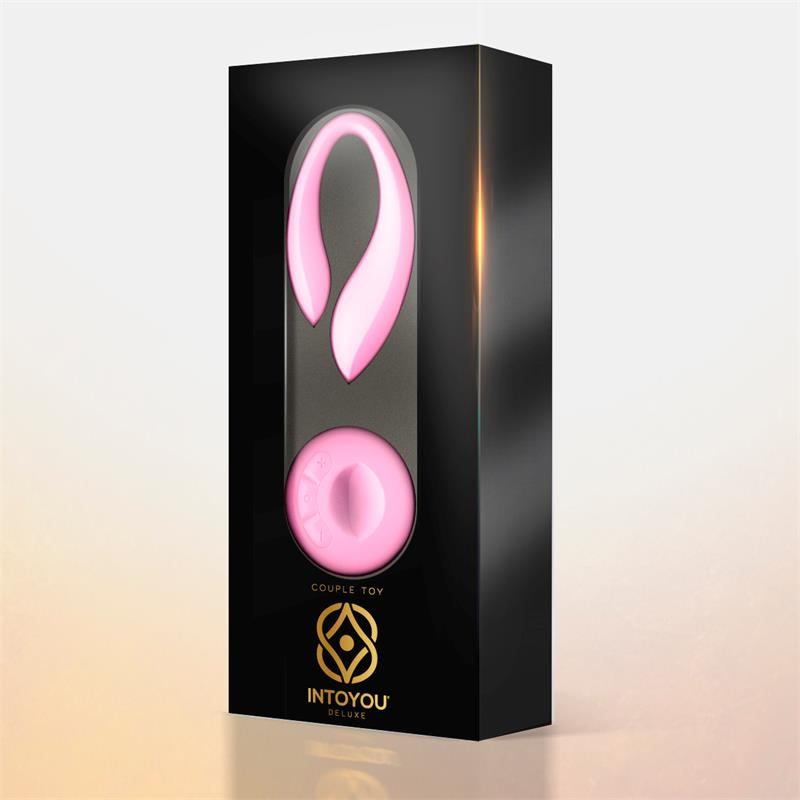 Intoyou Couples Vibrator with Skeleton 180º Intoyou Pink For Couples