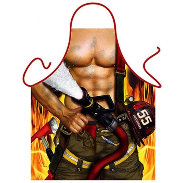 Χιουμοριστική Ποδιά Itati Fireman