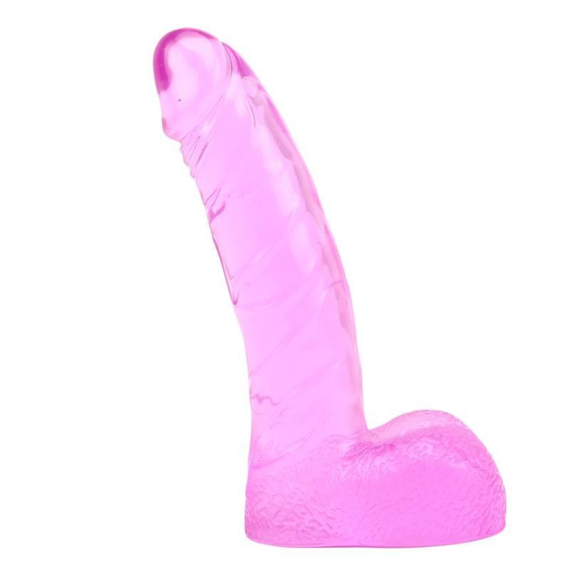 Jelly Dildo Chisa Ding Dong 12.9cm Ροζ