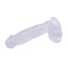 Jelly Dildo Chisa Hi-Rubber 17.5cm Clear