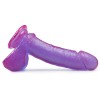 Jelly Dildo Crystal Jellies Ballsy 20cm Purple