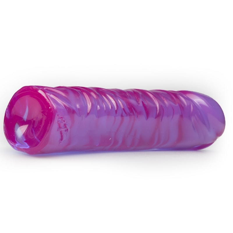 Jelly Dildo Crystal Jellies Dildo 19.5cm Purple
