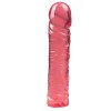 Jelly Dildo Crystal Jellies Dildo 19.5cm Ροζ