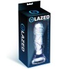 Jelly Dildo Glazed Crystal Material 12.3cm Clear