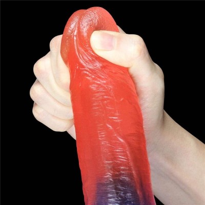 Jelly Dildo Lovetoy Dazzle Studs 23cm Jelly Dildo Lovetoy Dazzle Studs 23cm