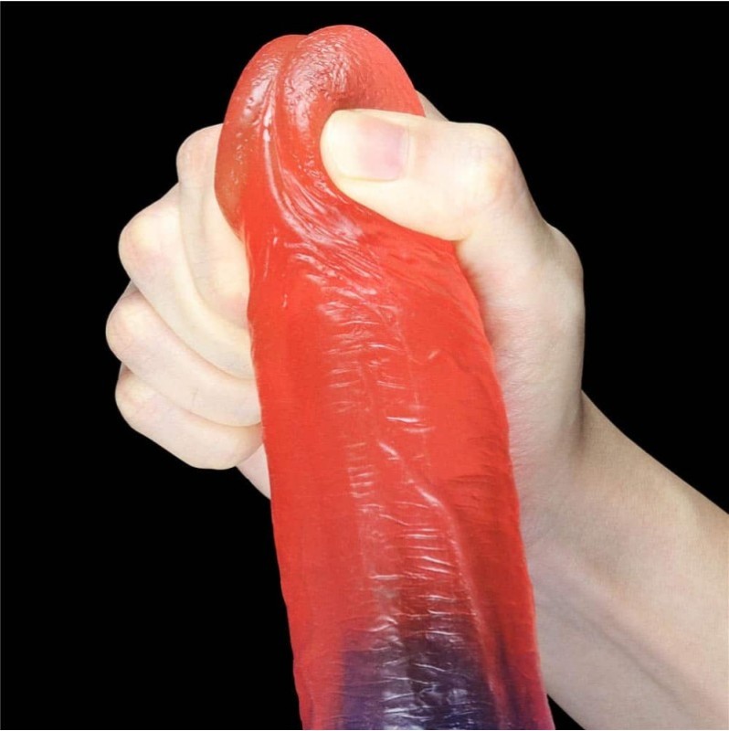 Jelly Dildo Lovetoy Dazzle Studs 23cm