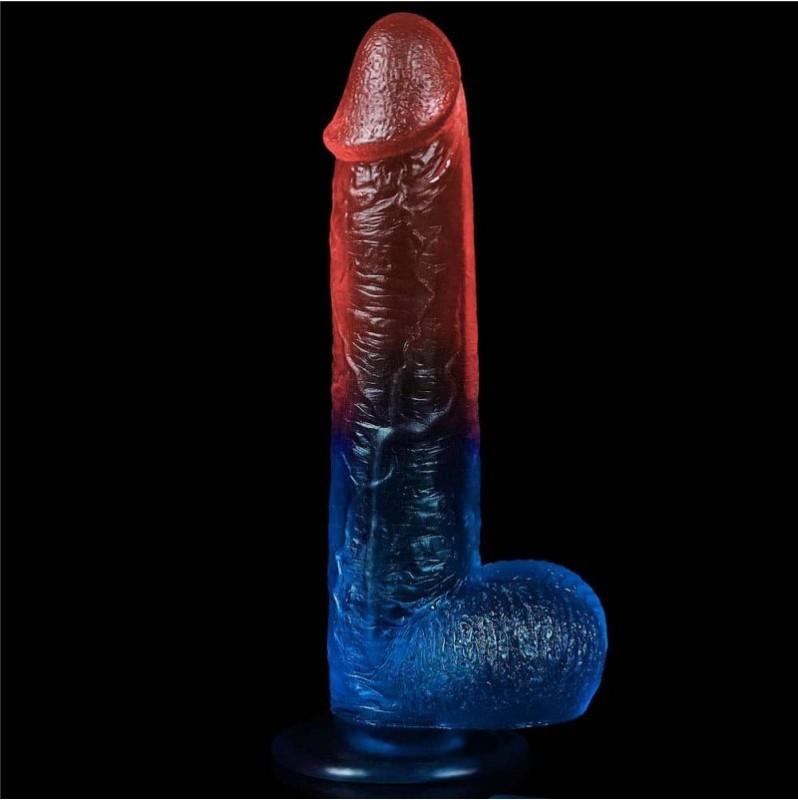 Jelly Dildo Lovetoy Dazzle Studs 23cm