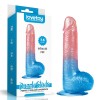 Jelly Dildo Lovetoy Dazzle Studs No1 19cm