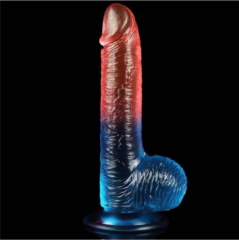 Jelly Dildo Lovetoy Dazzle Studs No1 19cm