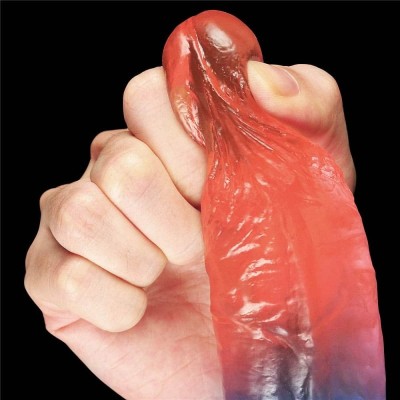 Jelly Dildo Lovetoy Dazzle Studs No2 19cm Jelly Dildo Lovetoy Dazzle Studs No2 19cm