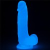 Jelly Dildo Lovetoy Lumino Play 19cm Clear