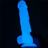 Jelly Dildo Lovetoy Lumino Play 21.5cm Clear