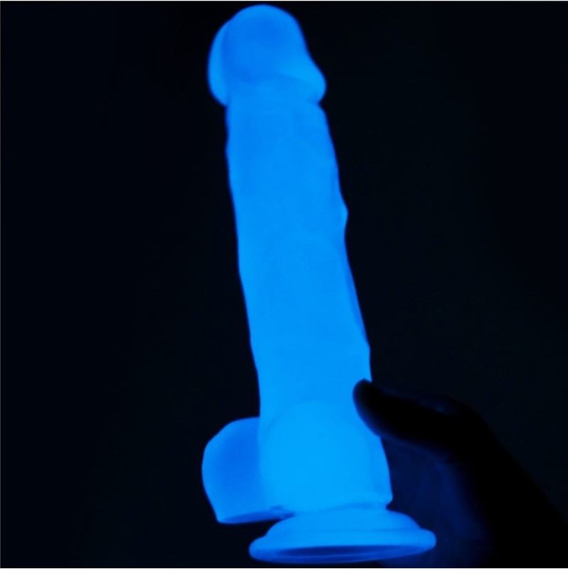 Jelly Dildo Lovetoy Lumino Play 21.5cm Clear