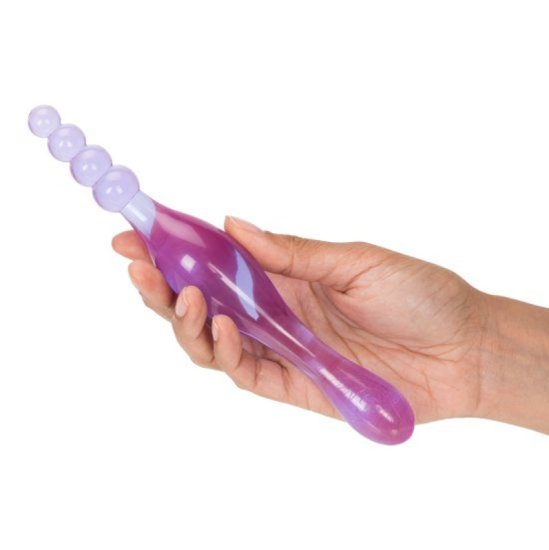 Jelly Dildo Seven Creations Smoothy Prober 18cm Μοβ