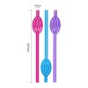 Pussy Straws Lovetoy Various Colors Pack of 9