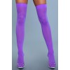 Thigh High Stockings Be Wicked Purple