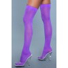 Thigh High Stockings Be Wicked Purple