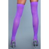 Thigh High Stockings Be Wicked Purple