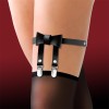 Garter Cinderella with Bow Tie Black