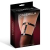 Καλτσοδέτα Cinderella με Καρδιά Μαύρη Καλτσοδέτα Cinderella με Καρδιά Μαύρη