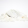 Sequin Nipple Cover with Tassel Fetish Addict White