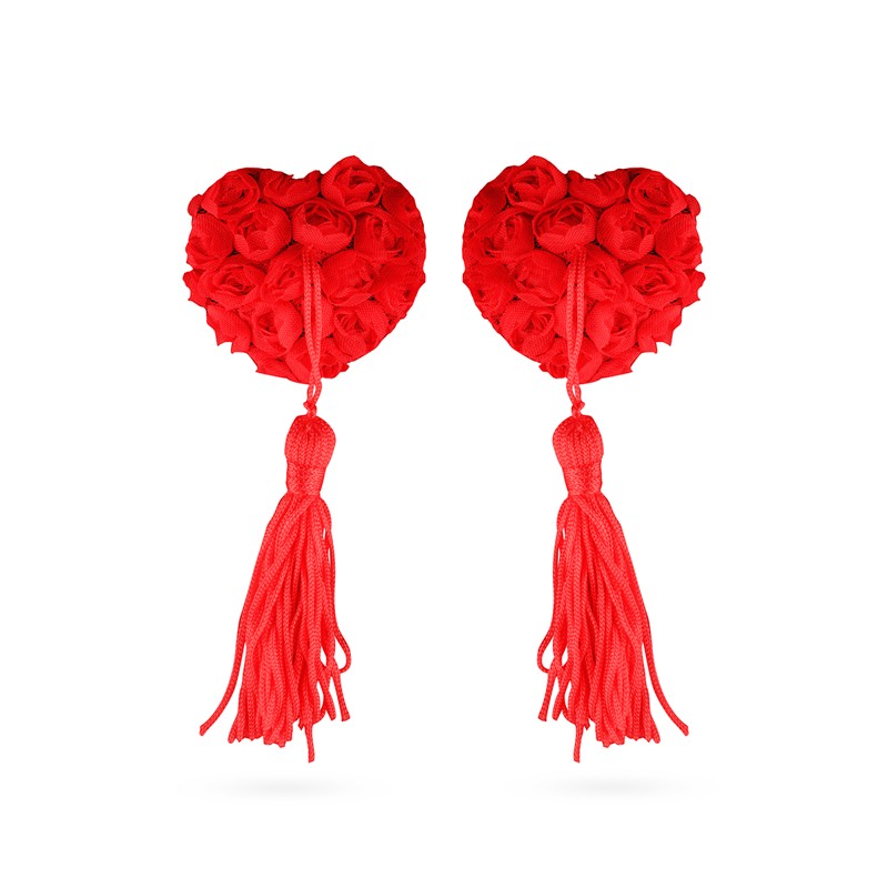 Nipple Covers XOXO Rose Garden Red