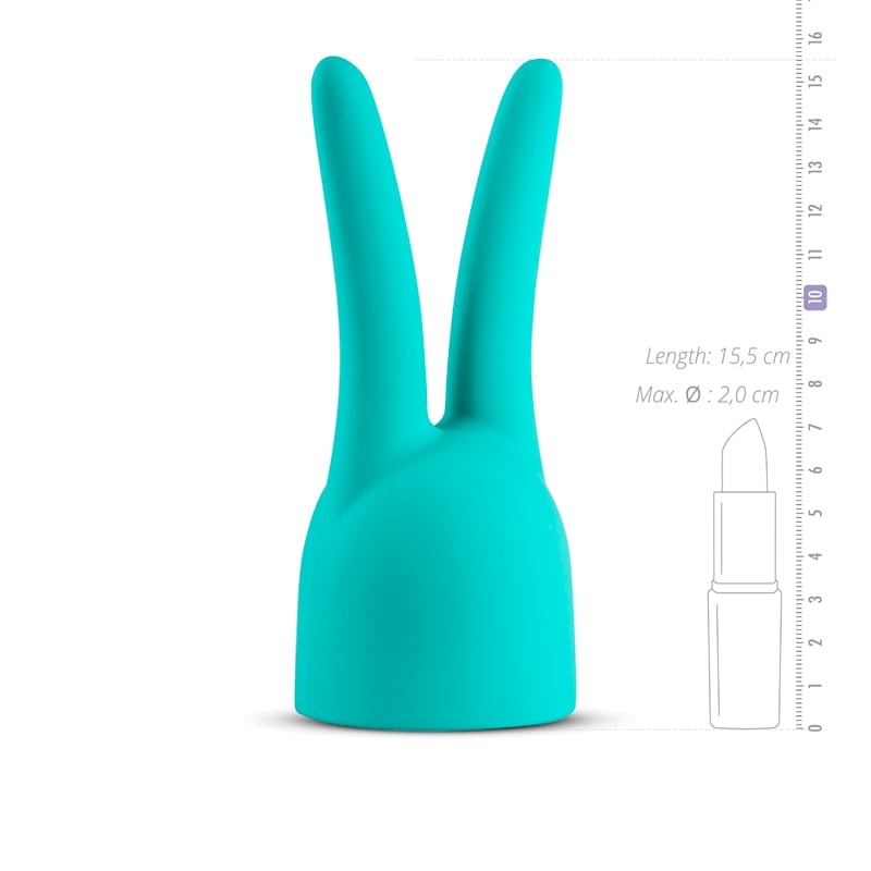 Bunny Attachment MyMagicWand Turquoise
