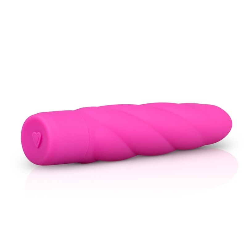 Κλασικός Δονητής Easytoys Pink Silicone Ροζ