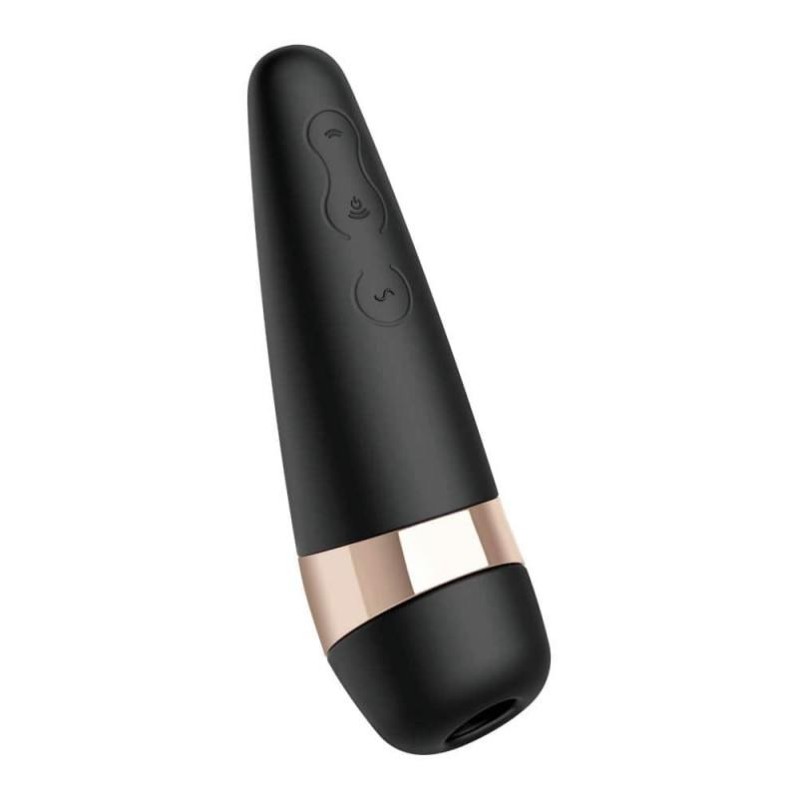 Clitoral Vibrator Satisfyer Air Pulse Pro 3+ Black