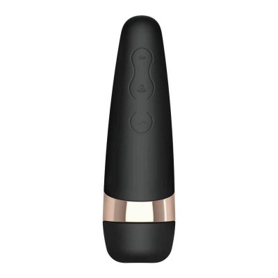 Clitoral Vibrator Satisfyer Air Pulse Pro 3+ Black Clitoral Vibrator Satisfyer Air Pulse Pro 3+ Black