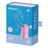 Clitoral Vibrator Satisfyer Cotton Candy Pink