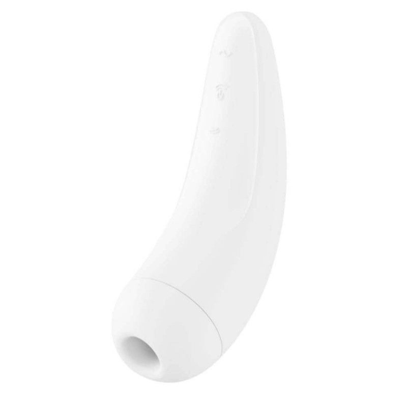 Clitoral Vibrator Satisfyer Curvy 2+ White