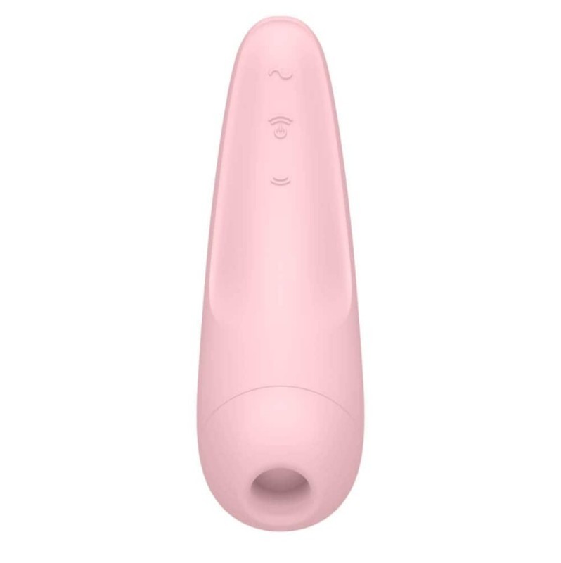 Clitoral Vibrator Satisfyer Curvy 2+ Pink