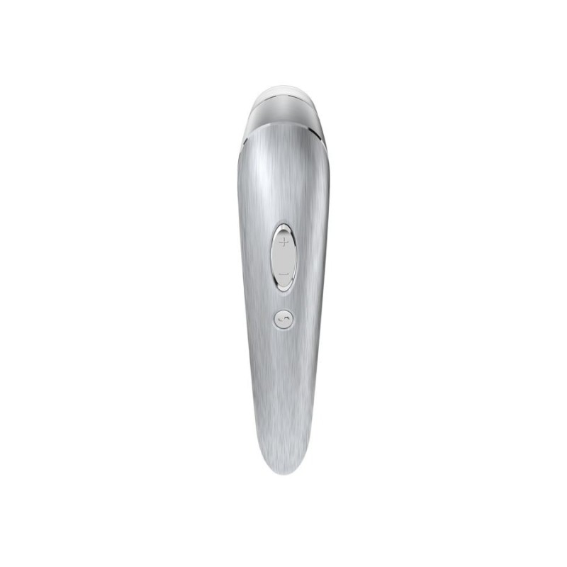 Clitoral Vibrator Satisfyer High Fashion Silver Clitoral Vibrator Satisfyer High Fashion Silver