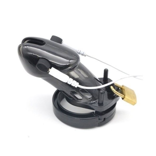 Κλουβί Πέους Slave4master E-Stim Power Μαύρο