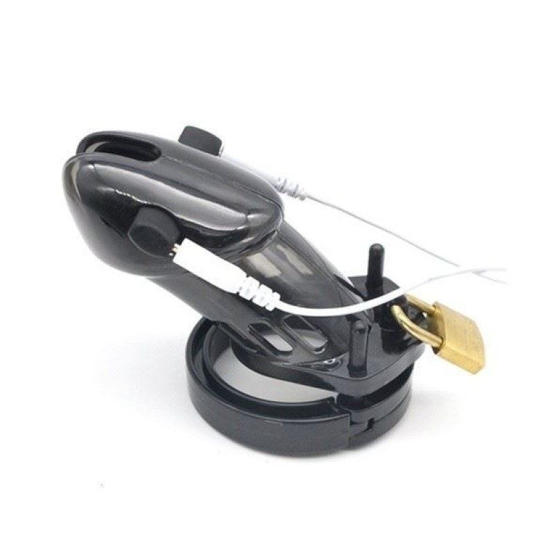 Cock Cage Slave4master E-Stim Power Black