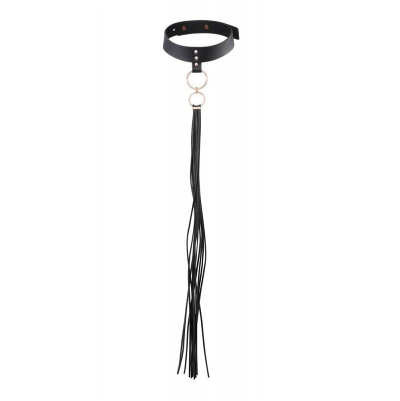 Κολάρο Choker Bijoux Indiscrets Maze Tassel Μαύρο