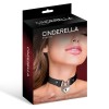 Collar Cinderella with Heart Lock Black