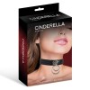 Collar Cinderella with Double Ring Black