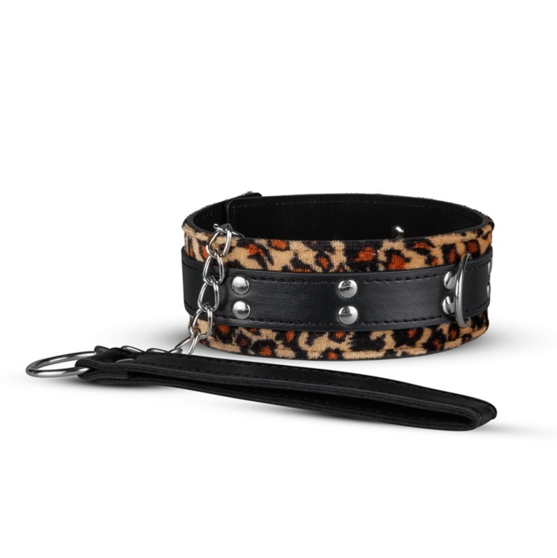 Colt Collar With Chain Rawr Leopard