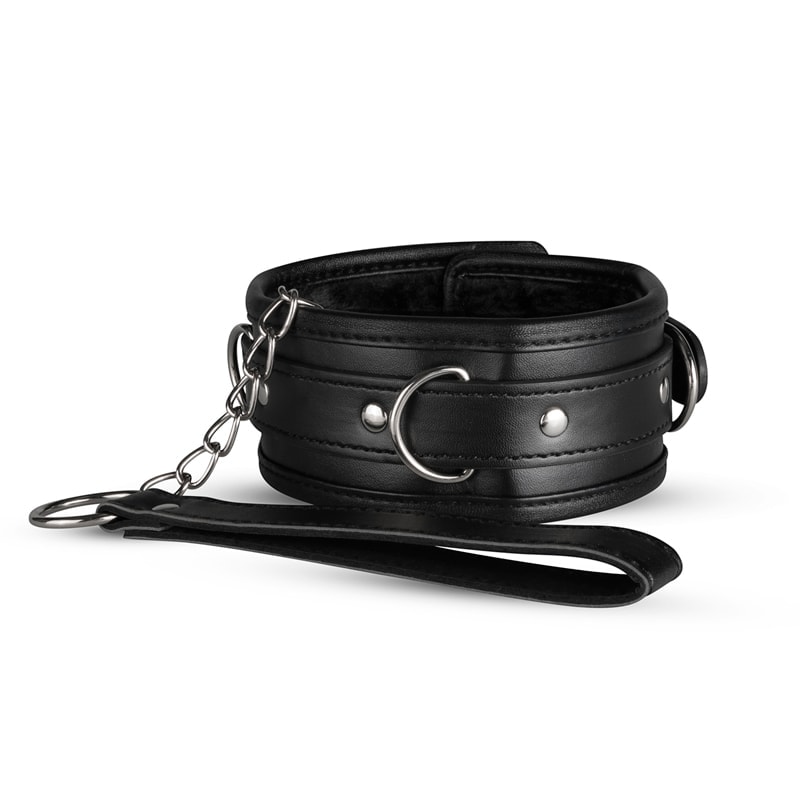 Colten Collar With Chain Whipped Black