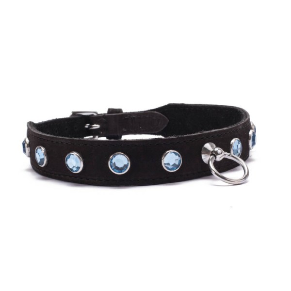 Crystal Collar Devil Sticks Light Blue