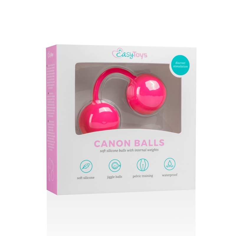Vaginal Balls Easytoys Canon Balls Pink Vaginal Balls Easytoys Canon Balls Pink