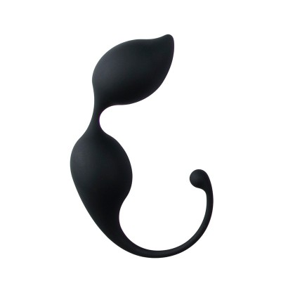 Curved Vaginal Balls Easytoys Black Curved Vaginal Balls Easytoys Black