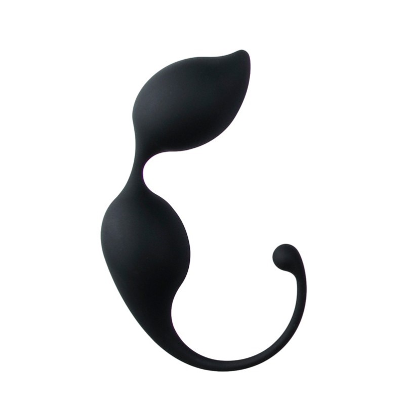 Κολπικές Μπάλες Easytoys Curved Kegel Balls Μαύρες